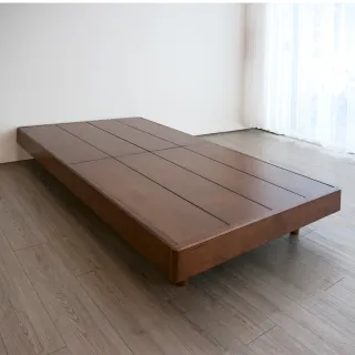 【麗得傢居】弗林3.5尺實木床底漂浮床底實木單人床實木床架床台(專人配送含組裝)