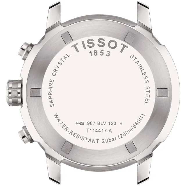 【TISSOT天梭 官方授權】T-Sport PRC 200 CHRONOGRAPH計時腕錶 618年中慶(T1144171705700)