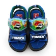 【童鞋城堡】汽車造型涼鞋 LED電燈涼鞋 Tomica多美汽車(TM3628-藍)
