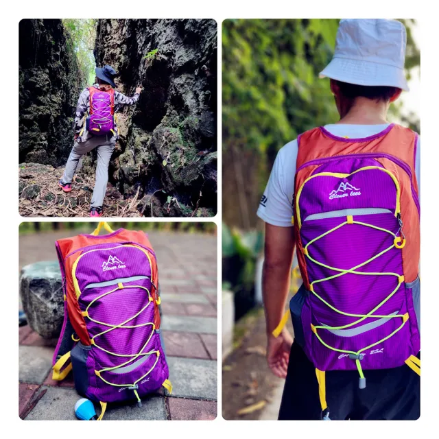 【May Shop】雙11 健行登山 輕量 露營 自行車雙肩 減壓後背包