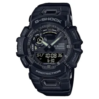 【CASIO 卡西歐】G-SHOCK 藍芽運動雙顯手錶  新年禮物(GBA-900-1A)
