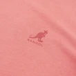【KANGOL】短袖 短T 粉紅 印花LOGO 上衣 中性 男女(6325100752)
