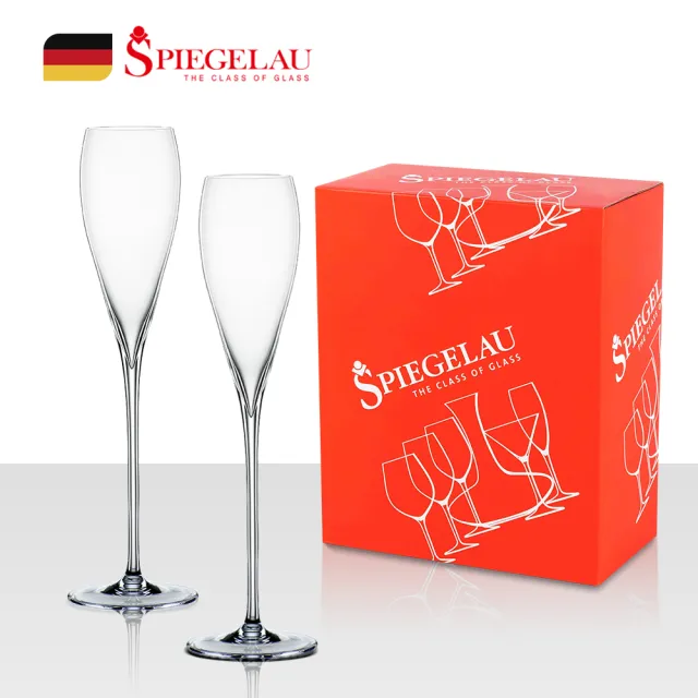 【Spiegelau】德國 Spiegelau Adina Prestige 氣泡杯 2入禮盒組/160ml (歐洲製 水晶杯 氣泡杯)