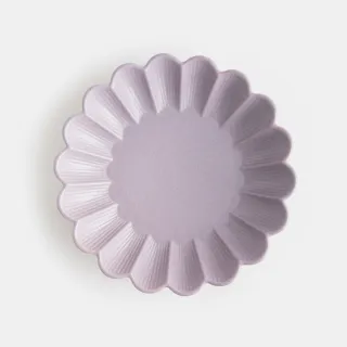 【HOLA】奧婕朵花型盤22cm-紫