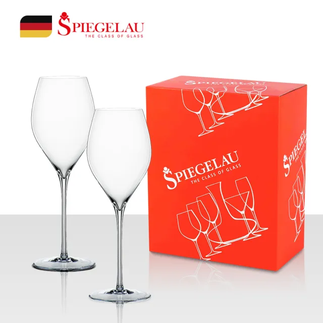 【Spiegelau】德國 Spiegelau Adina Prestige 紅酒杯 2入禮盒組/435ml (歐洲製 水晶杯 高腳水杯)