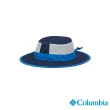 【Columbia 哥倫比亞】童款- UPF50防潑圓盤帽-藍色(UCY31440BL / 2023春夏)