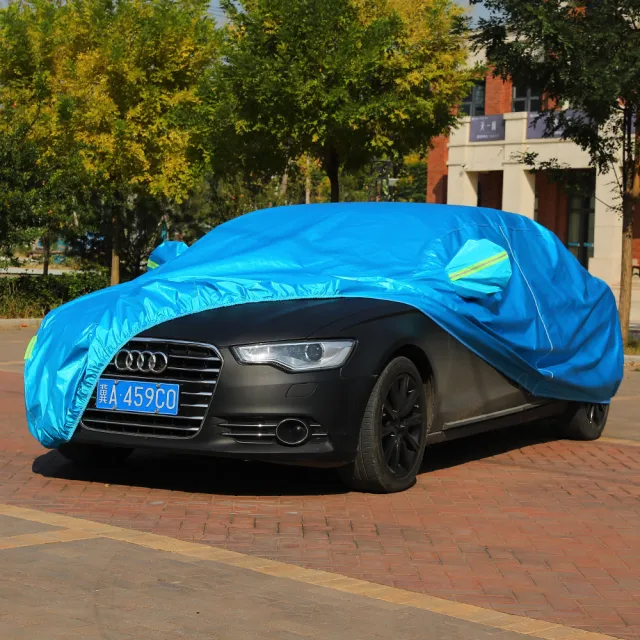 【YORI優里】杜邦牛津汽車車罩 防曬車罩 防雨車罩(車用防塵套 戶外防曬 內裡加絨 夜間反光條)