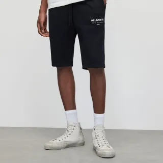 【ALLSAINTS】UNDERGROUND 純棉LOGO東京地下搖滾休閒短褲 MG256Y(直筒版型)