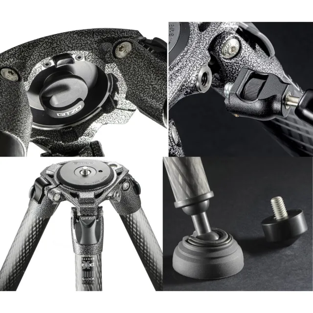 【gitzo 捷信】GT4543LS eXact碳纖維三腳架(公司貨 Systematic 系統家4號 載重28公斤 生態 飛羽攝影)
