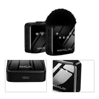 【HANLIN】HAL51 專業手機直播錄影收音麥克風(#收音#麥克風#電容麥克風#單指向#防風)