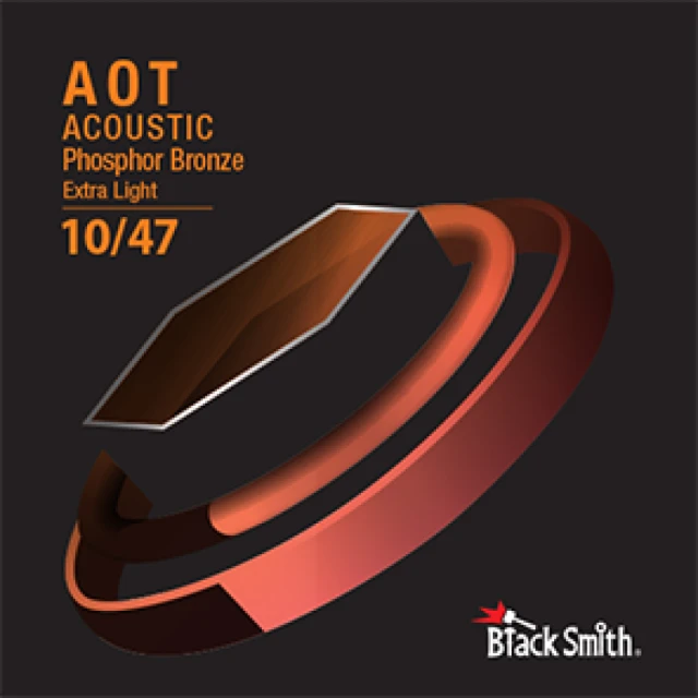 【BlackSmith】APB-1047 奈米碳纖維 AOT 薄包膜 磷青銅 民謠吉他弦(原廠公司貨 商品保固有保障)