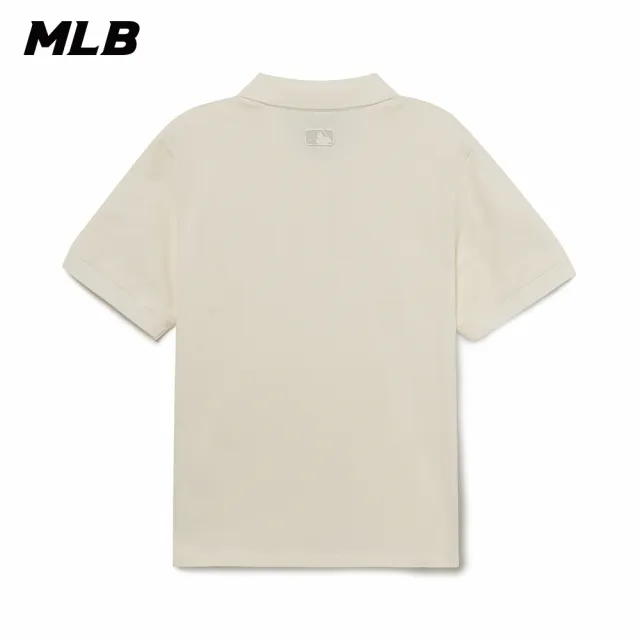【MLB】女版短袖Polo衫 波士頓紅襪隊(3FPQB0433-43IVS)