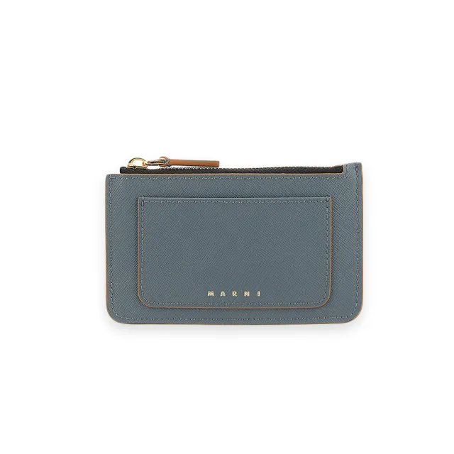【MARNI】小牛皮 信用卡零錢包 卡夾 名片夾(PFMO0025U0LV520Z344O/Z336I)