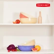 【Roichen】BESPOKE系列深炒鍋 28cm 韓國製 不含把手(奶油起司、蜜桃粉、藍莓紫、薄荷綠 四色可選)