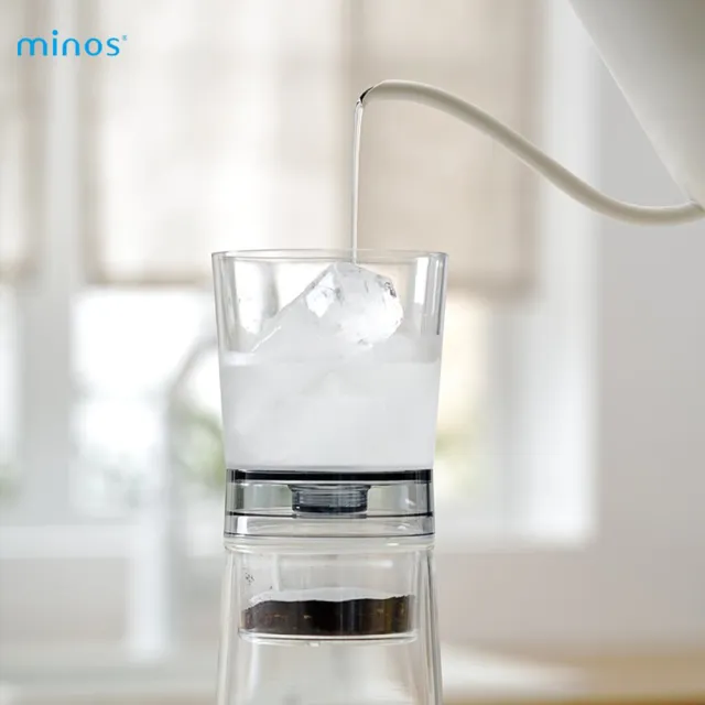 【Minos】冰滴咖啡壺 350ml(外部輕鬆調節滴速、可無耗材、在家做冰滴)