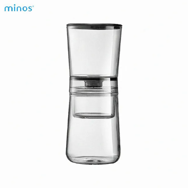 【Minos】冰滴咖啡壺 350ml(外部輕鬆調節滴速、可無耗材、在家做冰滴)