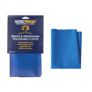 【Music Nomad】MN730-銅管木管超細纖維布 Brass & Woodwind Microfiber Polishing Cloth(樂器擦拭專用布)