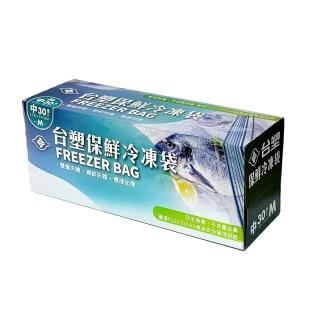 【台塑】保鮮 冷凍袋 中 17.8*19.5cm(30張/6盒)