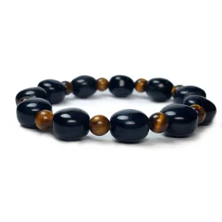 【YC 寶石】顯榮富貴財源滾滾虎眼開運手鍊(Z119)