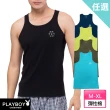 【PLAYBOY】任選_LOGO彈性棉舒適背心(速達單件-多色)