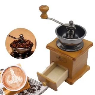 【咖啡精選】迷你手搖磨豆機(易操作 磨粉機 研磨器 手磨機 打粉機 磨咖啡豆 咖啡豆機)