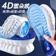 【樂適多】4D超軟減震運動鞋墊 2雙組(鞋墊 運動鞋墊)