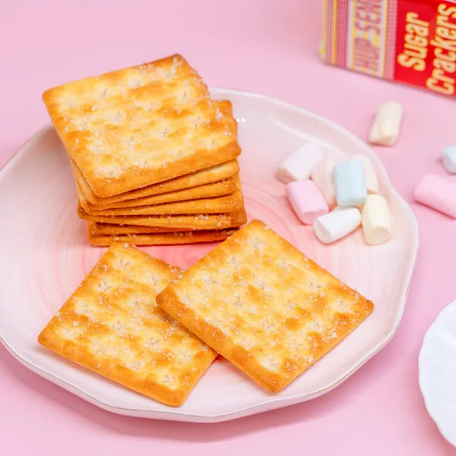 【馬來西亞 HUP SENG】乒乓蘇打餅 原味/甜味 125gx2入(口味任選)