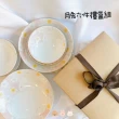 【CIAO】日本製櫻花月兔6件餐瓷禮盒組(送禮必備 日本美濃燒 2023月兔系列)