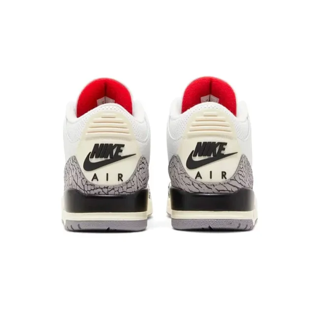 NIKE 耐吉】NIKE Air Jordan 3 Reimagined GS 運動休閒經典復刻爆裂紋