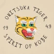 【Onitsuka Tiger】Onitsuka Tiger鬼塚虎-兒童米色老虎印花短袖上衣2184A225-700(2184A225-700)