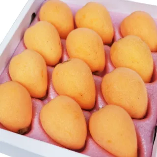 【RealShop 真食材本舖】日本長崎溫室枇杷禮盒 500g 約9-12顆(當季空運 水果禮盒)
