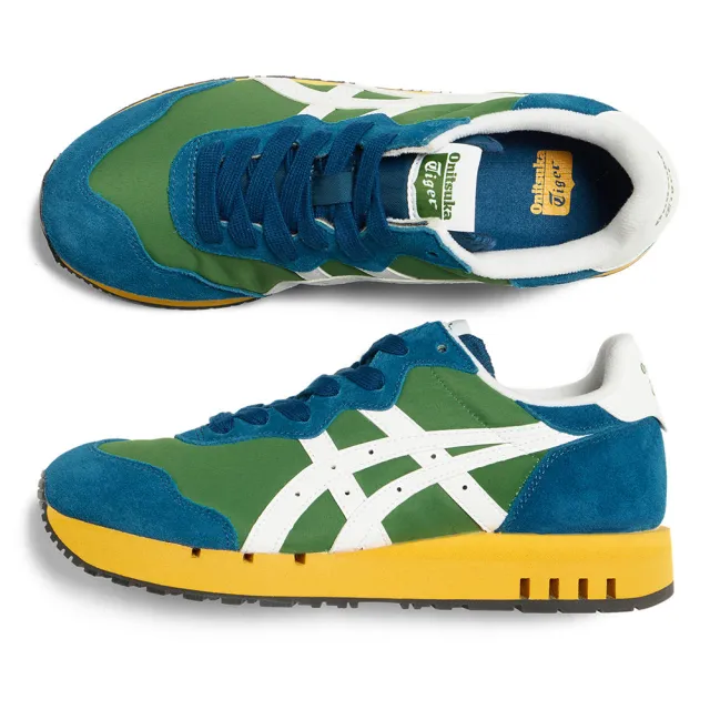 Onitsuka Tiger】Onitsuka Tiger鬼塚虎-綠色X-CALIBER休閒鞋 Onitsuka Tiger】Onitsuka Tiger鬼塚虎-綠色X-CALIBER休閒鞋