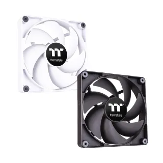 【Thermaltake 曜越】CT140系統散熱風扇 雙顆包 白/黑(CL-F1XX-PL14XX-A)