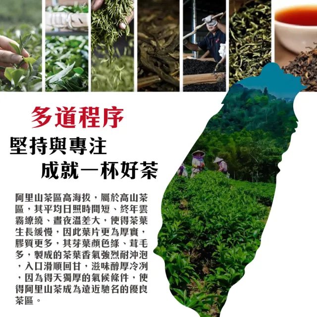 【好韻台灣茶】阿里山頂級包種茶隨手包3gx10包x12盒(茶葉式隨身包 外出攜帶便利)
