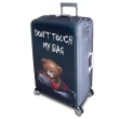 新款拉鍊式行李箱防塵保護套電鋸熊29-32吋(行李箱套 保護套 防污套)