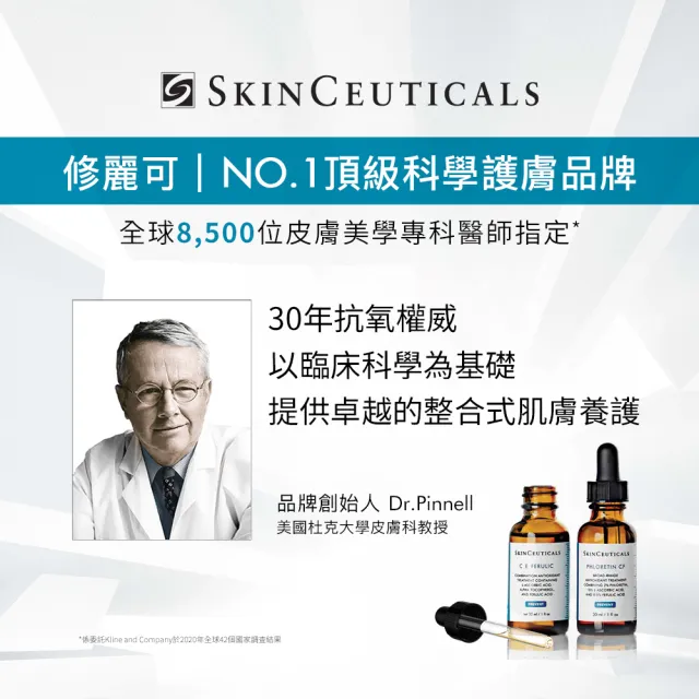【Skin Ceuticals 修麗可】肌活修護夜間抗氧化精華 30ml(抗老修復)