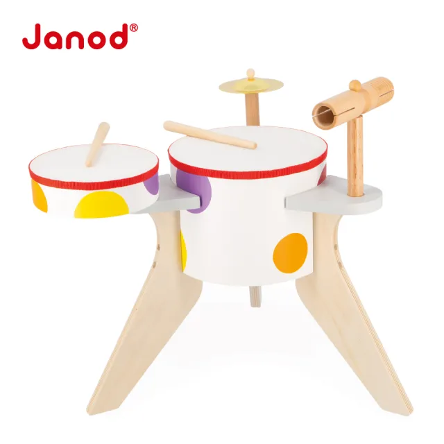 【法國Janod】音樂好好玩-歡樂爵士鼓