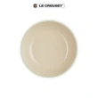 【Le Creuset】瓷器深圓盤 20cm(棕櫚綠)