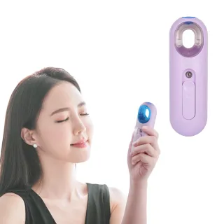 【水姑娘】USB韓系奈米噴霧補水儀(蒸臉機 加濕器 霧化器 保濕 水氧機 美容儀 導入儀 隨身噴霧儀 臉部保養)