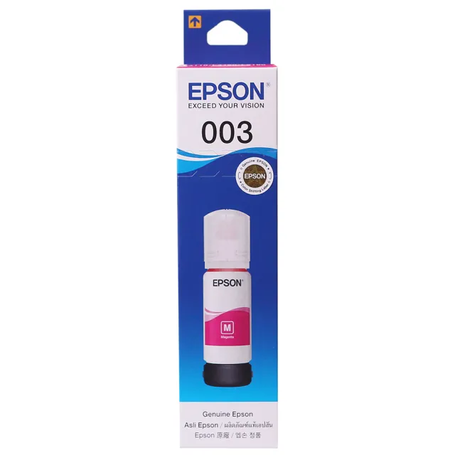 【EPSON】003 原廠紅色墨水罐/墨水瓶 65ml(T00V300)