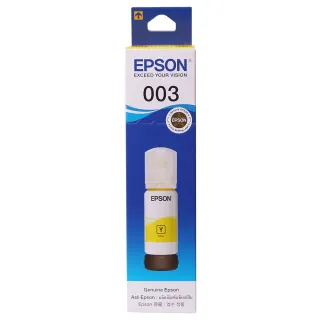 【EPSON】003 原廠黃色墨水罐/墨水瓶 65ml(T00V400)