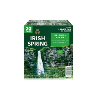 【Irish Spring】運動香皂113gx20入