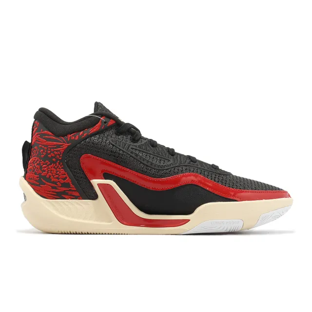 【NIKE 耐吉】籃球鞋 Jordan Tatum 1 PF Zoo 黑 紅 低筒 男鞋 喬丹(DX6734-001)