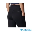 【Columbia 哥倫比亞 官方旗艦】女款-  Windgates快排高腰內搭褲-黑色(UAL54580BK / 2023春夏)