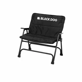 【Blackdog】單人寬度升級折疊椅 附椅套 YZ004(台灣總代理公司貨)