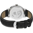 【TIMEX】天美時 風格系列  日期星期顯示  細緻紳士手錶 銀x黑 TXTW2V29200