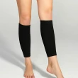 【東京 Ito】高彈力壓縮塑形壓力襪(小腿襪套  運動保護小腿 黑色均碼 血液循環  靜脈曲張 保健  腳部浮腫)