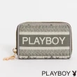 【PLAYBOY】零錢包 Miss bunny系列(灰色)