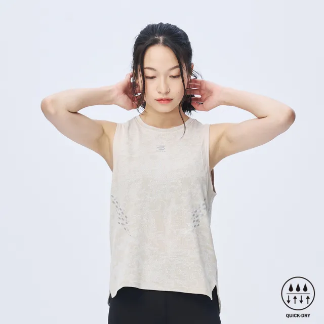 【BATIS 巴帝斯】慢跑速乾機能背心 - 女 - 兩色(採用輕量化面料)