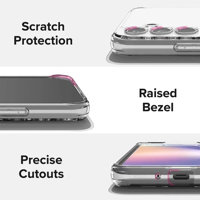 【Ringke】三星 Galaxy A54 5G Fusion 防撞手機保護殼 透明 霧透 霧黑(Rearth 軍規防摔 手機殼)